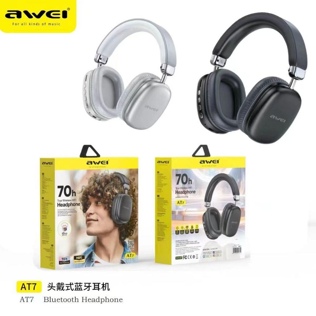 Awei AT7 Bluetooth Wireless Headphone