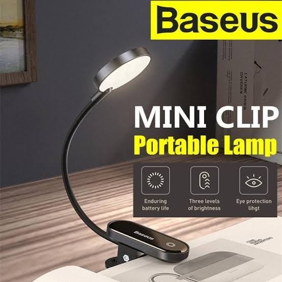 Baseus Rechargeable Mini Clip Lamp (DGRAD-0G)