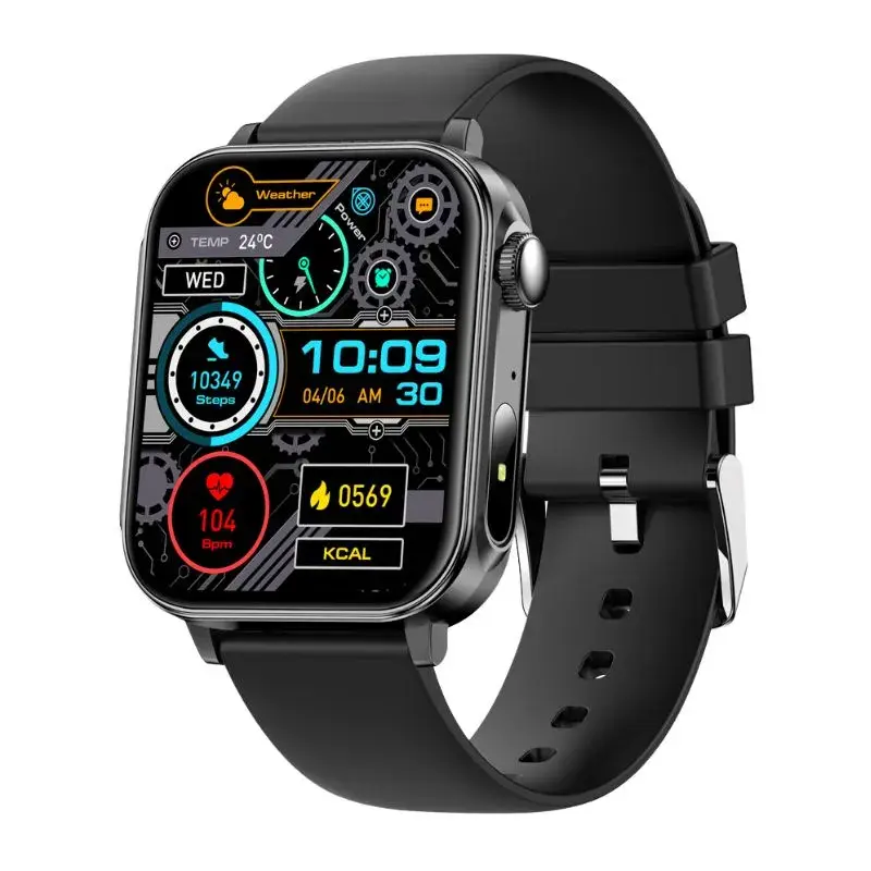 Colmi P80 BT Calling Smartwatch – Silicon Belt1.webp