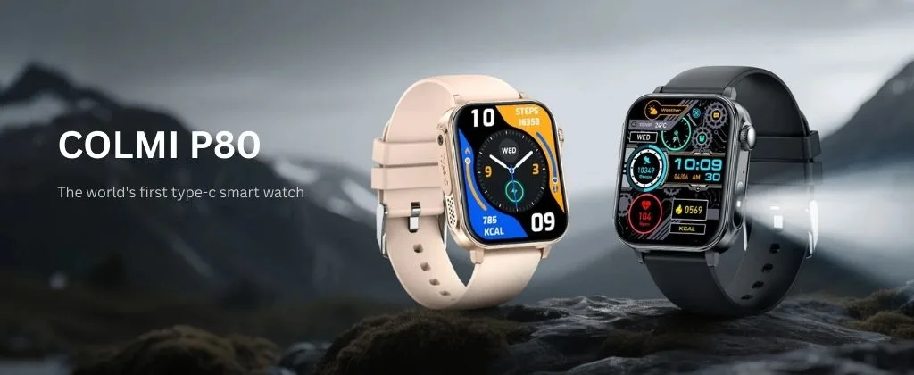 Colmi P80 BT Calling Smartwatch – Silicon Belt3.webp