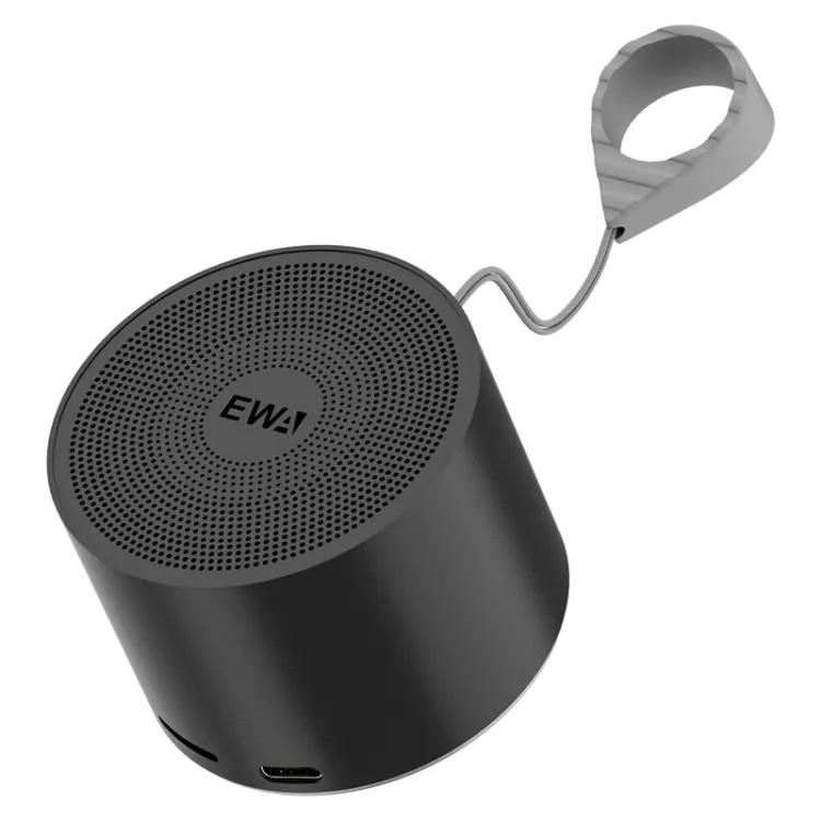EWA A127 Compact 5W Metal Mini Bluetooth Speaker – Black