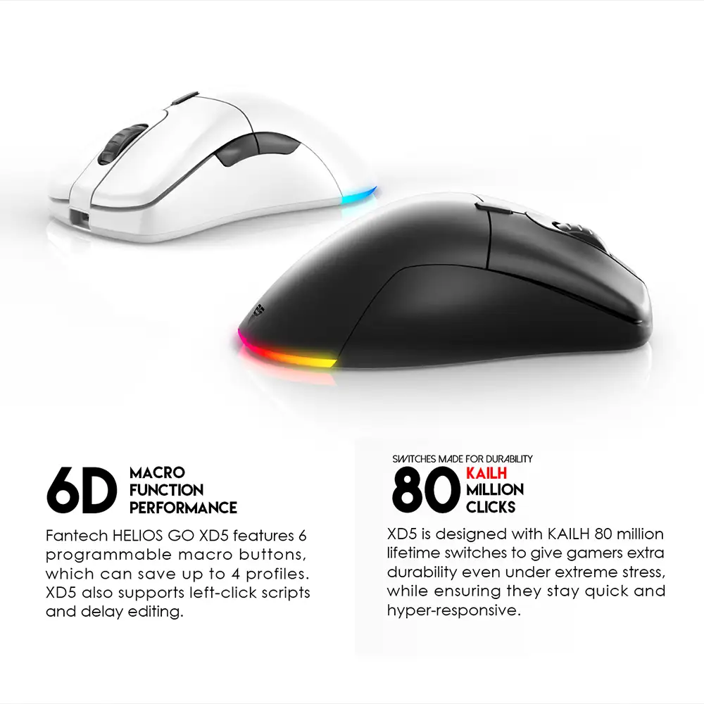 Fantech Helios Go XD5 USB Type C Wireless RGB Gaming Mouse5.webp