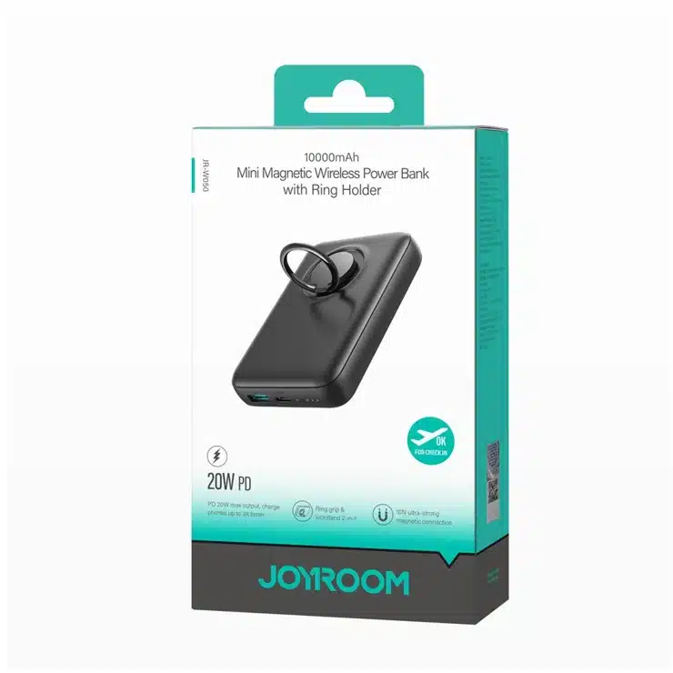 JOYROOM JR W050 20W 10000mAh Magnetic Wireless Power Bank2.webp