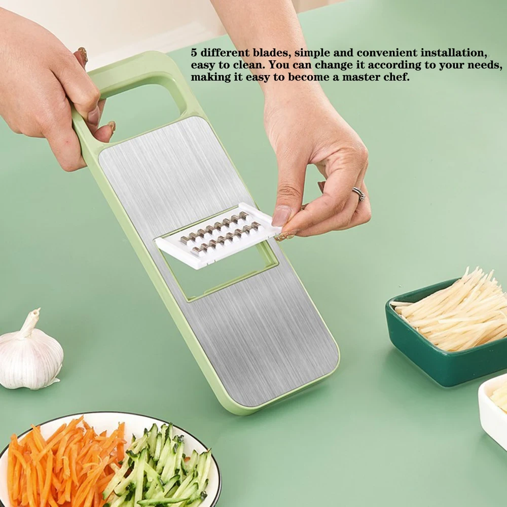 Kitchen 5 in 1 Multifunctional Vegetable Slicer Cutter Potato Shredders Garlic Carrot Grater Chopper3.webp