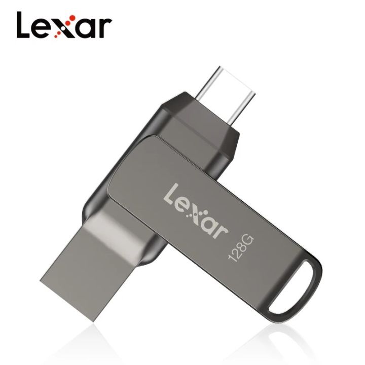 Lexar JumpDrive Dual Drive D400 USB 3.1 Type-C Pen Drive – 128GB