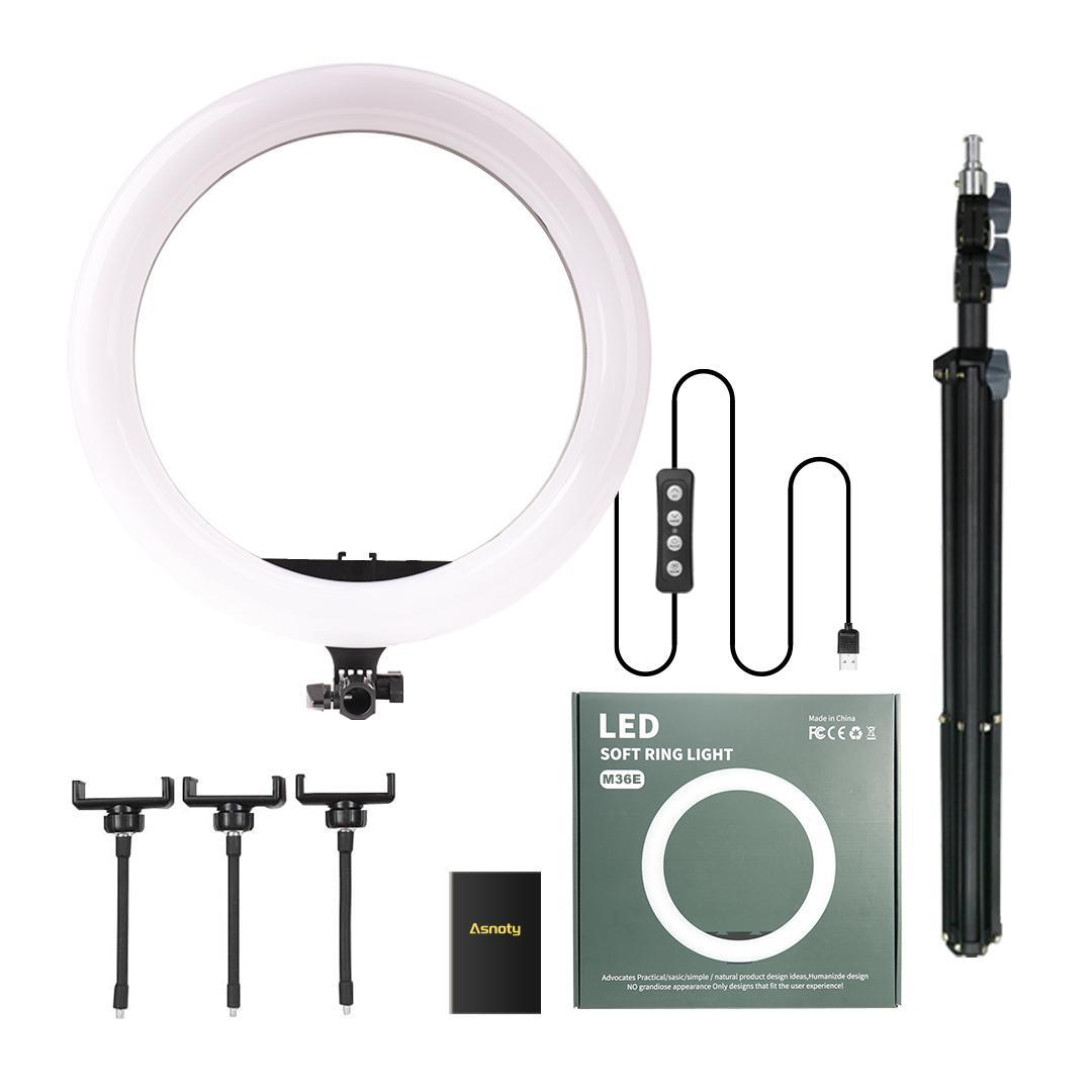 M36E LED Soft Ring Light – 15 Inch (Only Light)