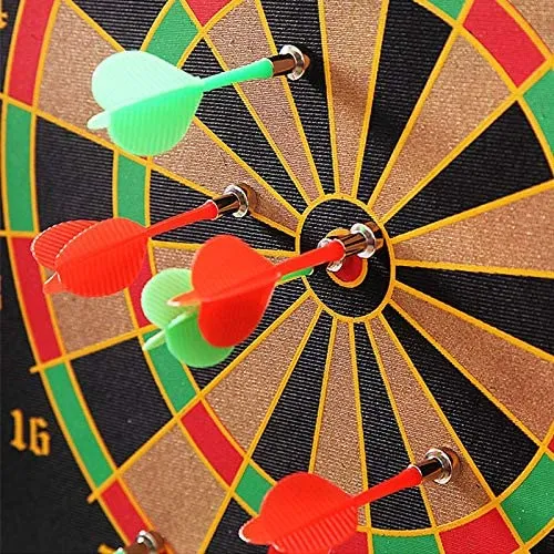 Magnetic Dart Board With Darts — 12 Inch