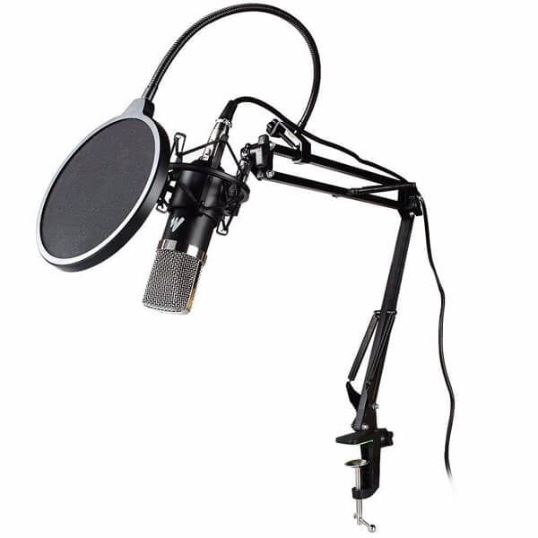 MAONO AU-A03 Condenser Microphone Professional Podcast Studio Microphone Audio 3.5mm Computer Mic for Live Streaming