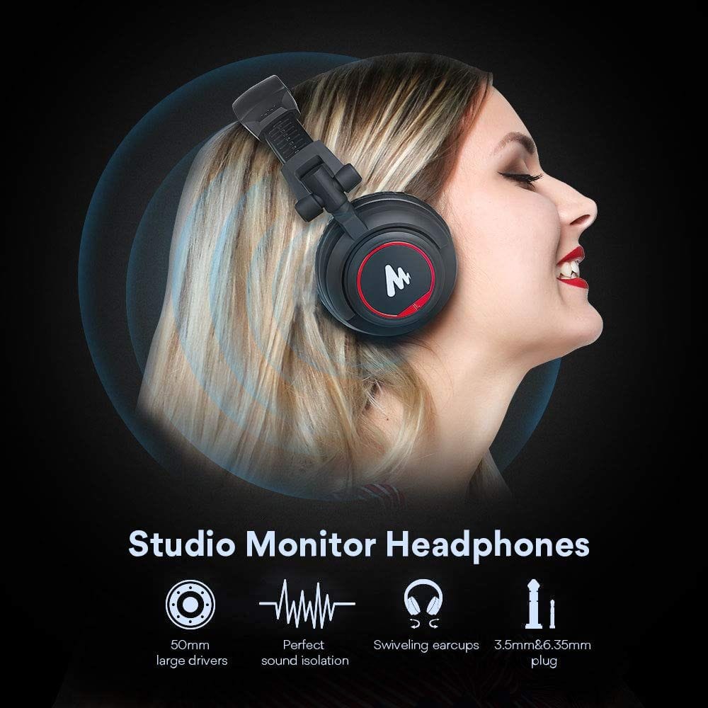 Maono AU MH501 Professional Studio Monitor Headphone 3.jpg