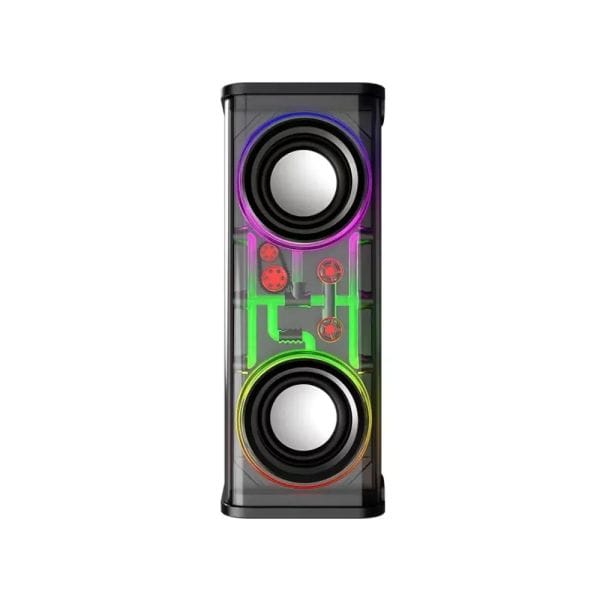 Mecha V8 Transparent 10W Bluetooth Speaker RGB Colorful lights