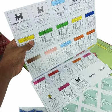 Monopoly Banking Paper Board Game — Big Size