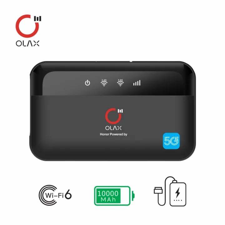 OLAX M100 WiFi 6 10000mAh 5G Pocket Router