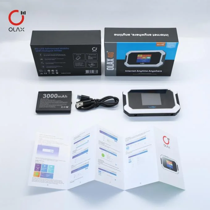 Olax MT80 4G LTE WiFi 6 Pocket Router