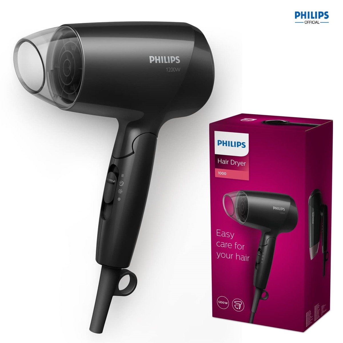 Philips BHC010 Essential Care Hair Dryer