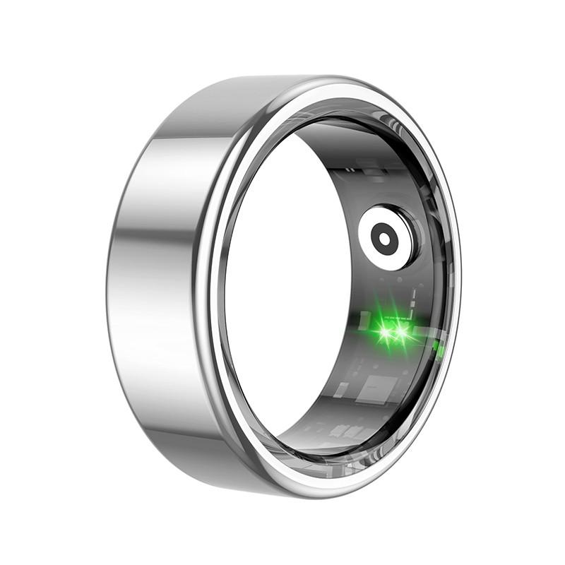Smart Finger Ring for Fitness Tracking – With Magnetic Charging Cable – (Ring Size 9)