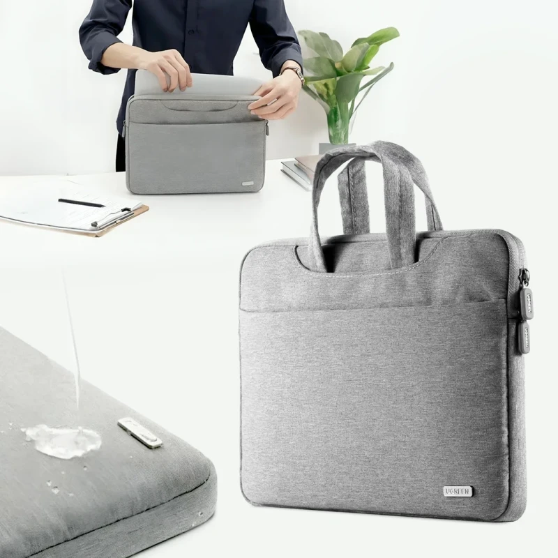 UGREEN LP437 15.9 Inch Grey Laptop Sleeve Bag