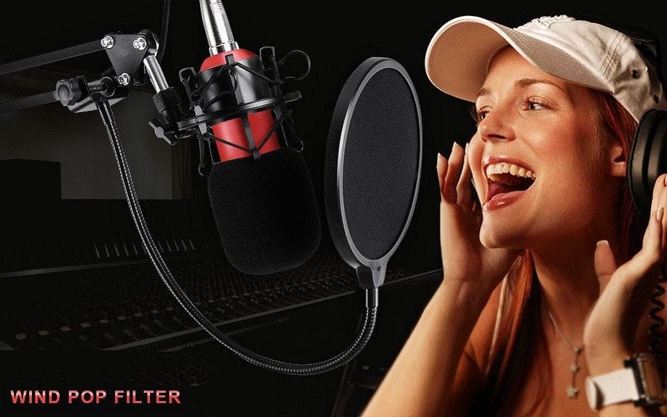 wind pop filter for microphone with adjustable arm 1.jpg